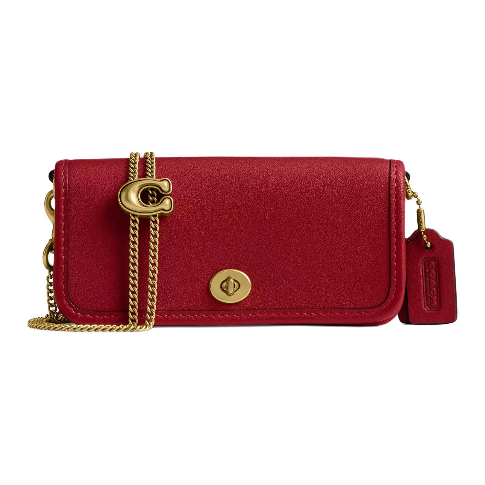 

COACH Миниатюрная женская наплечная сумка для загара