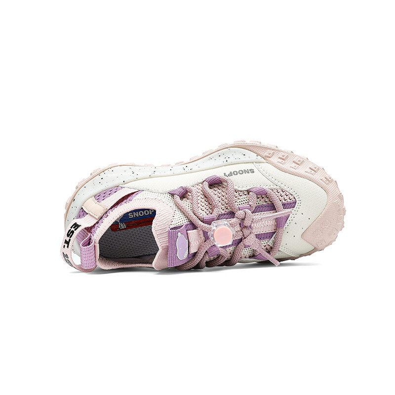 Кроссовки Snoopy Kids Lifestyle Shoes Kids Low-top Pulse Magenta/Pulse Mint/Purple Rush, фиолетовый — фото 3