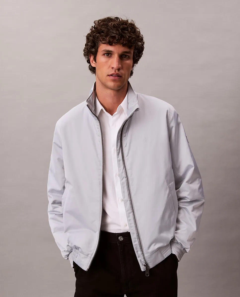 

Мужская куртка Харрингтон Calvin Klein Jeans, светло-серый