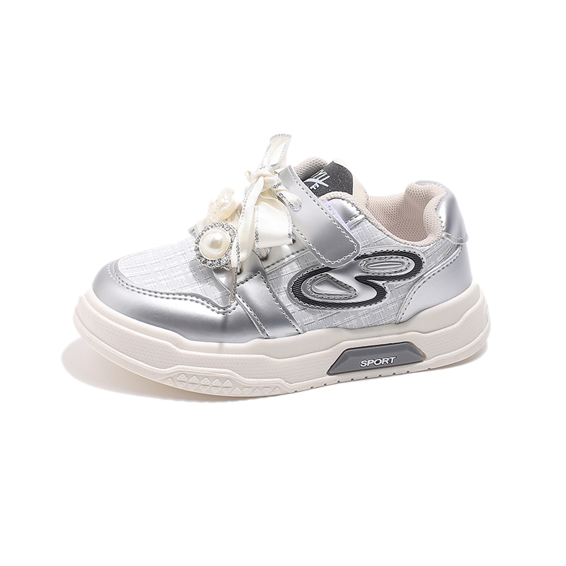 

Детская обувь для повседневной жизни Wooden Rabbit, серебряный