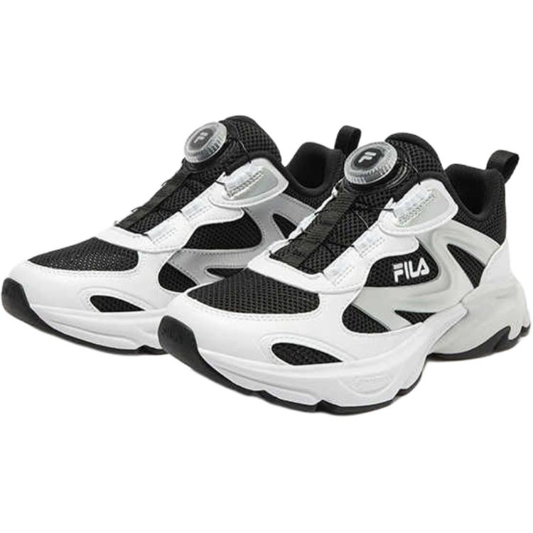 FILA KIDS Кроссовки для бега PERFORMANCE FPH с противоскользящей подошвой, износостойкие, белые, черные, детские — фото 2