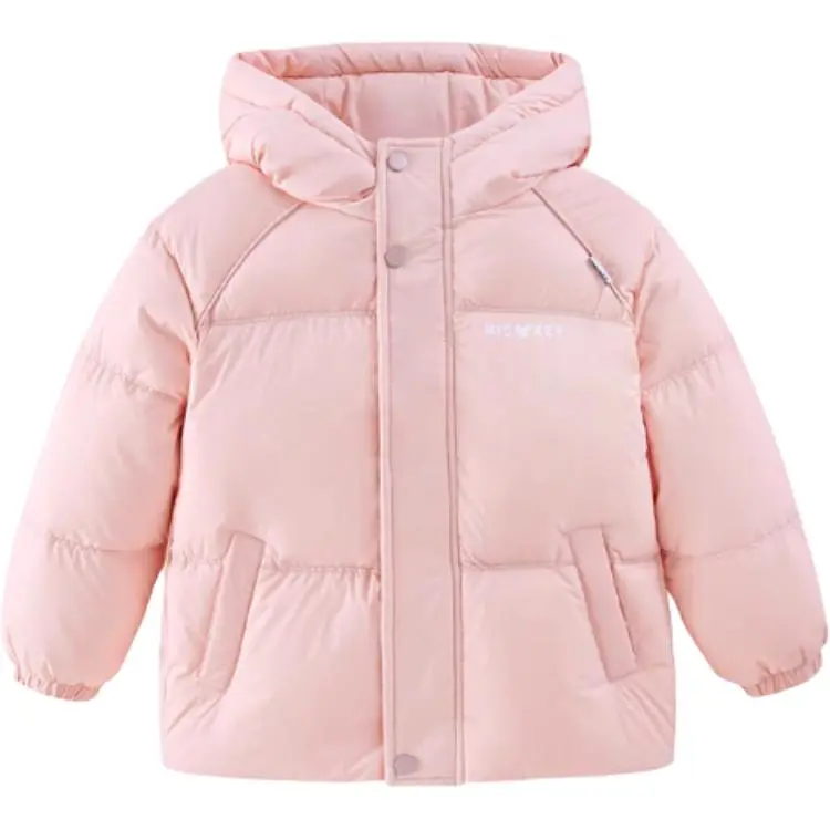 

Пуховик Mickey Series для детей 3-7 лет Disney, светло-розовый