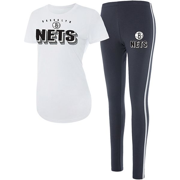 

Женский комплект для сна sonata brooklyn nets white/charcoal Unbranded