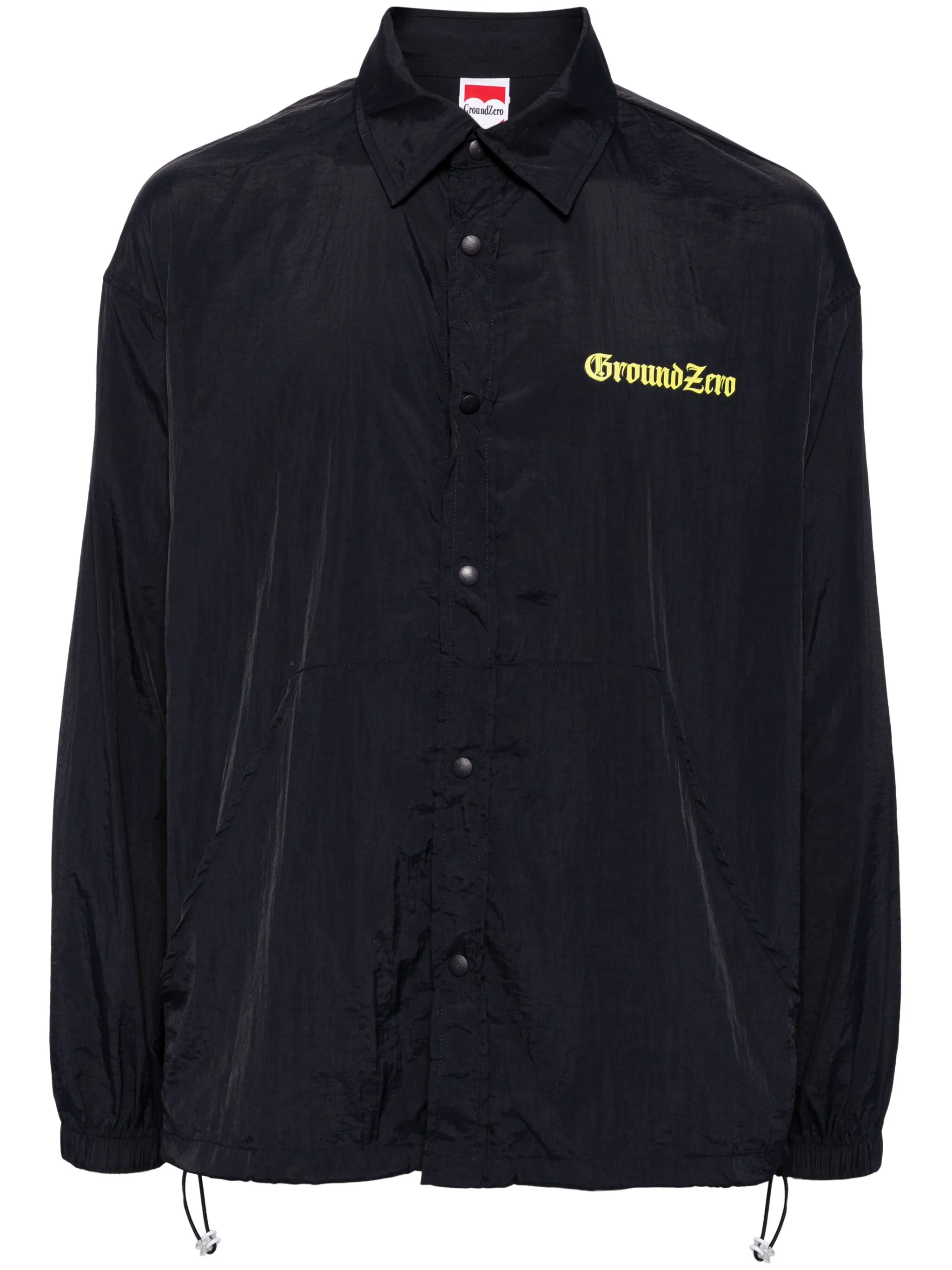 

Рубашка с логотипом Gothic Fonts Ground Zero, синий