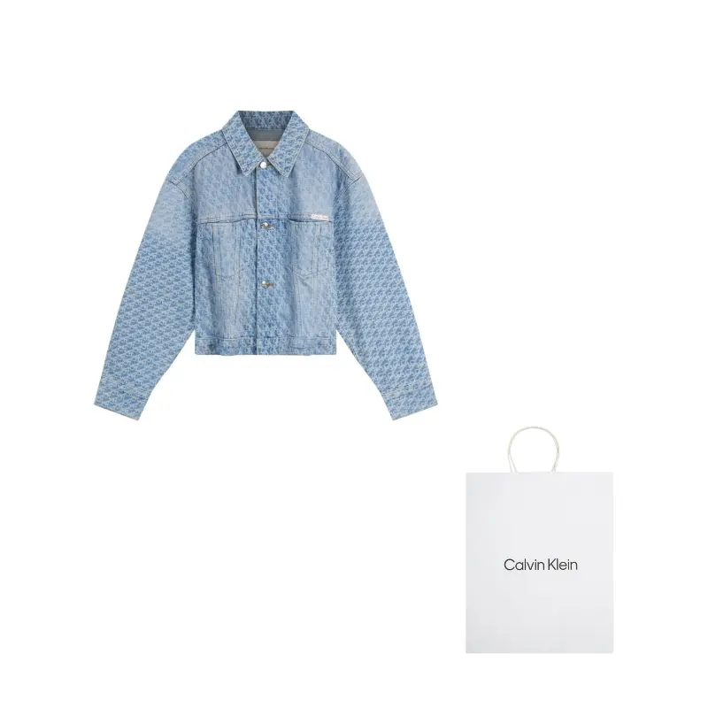 

Calvin Klein Джинсовая куртка женская, X0S-Denim Light Blue