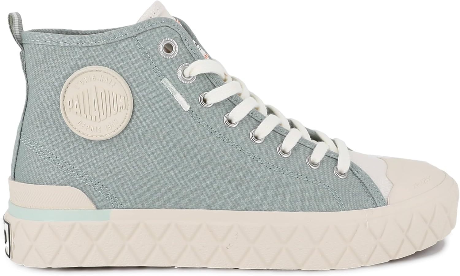 

Кроссовки Palladium Unisex Palla Ace Mid из органического канваса на шнуровке, зеленый