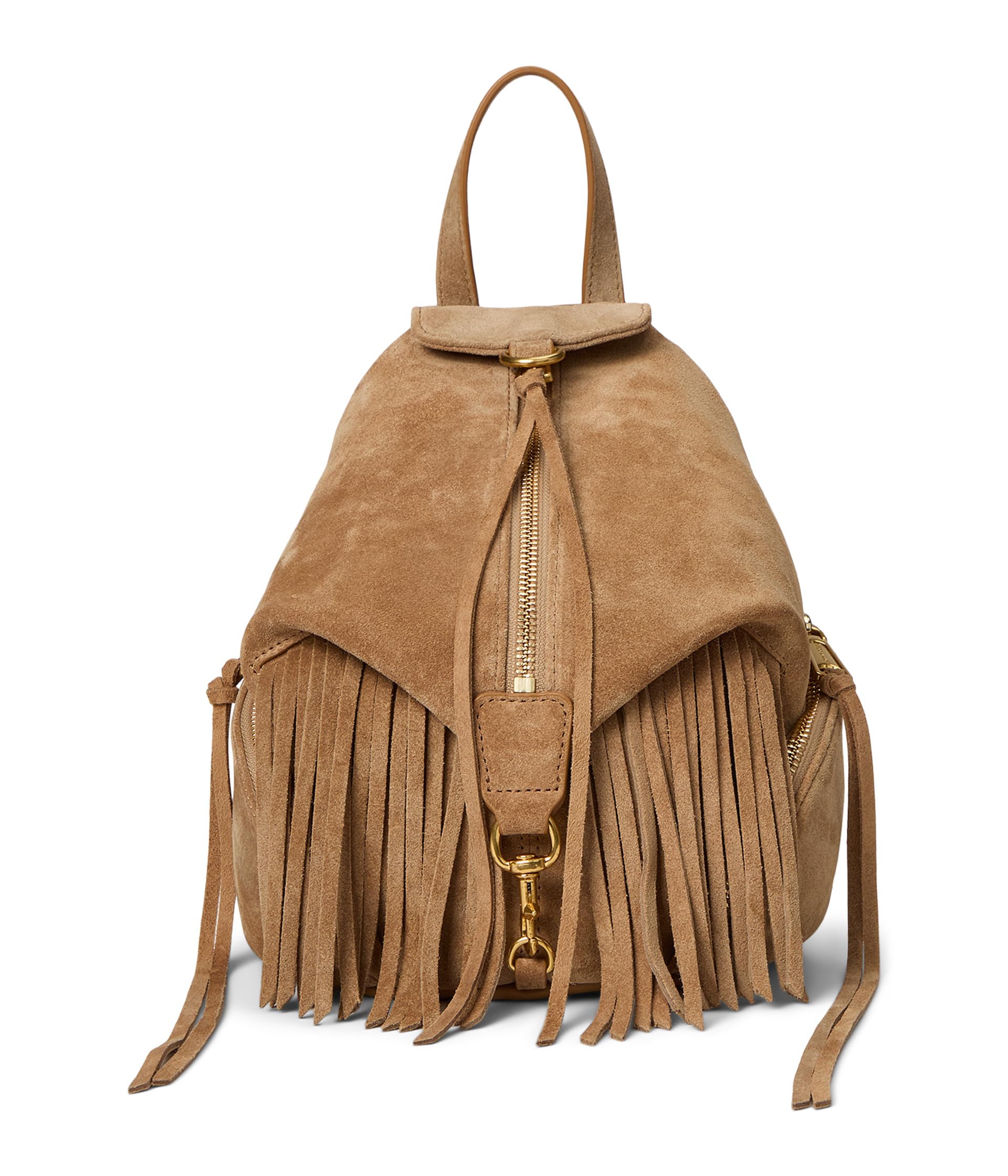

Рюкзак Rebecca Minkoff Conv Mini Julian Backpack With fr, цвет Praline