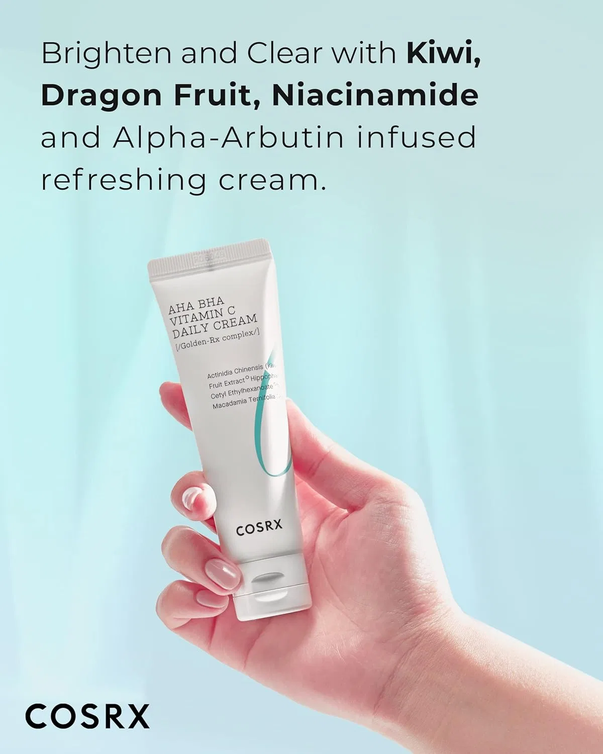 Крем для лица Cosrx — Дневной AHA BHA Vitamin C Daily Cream, 50 мл — фото 2