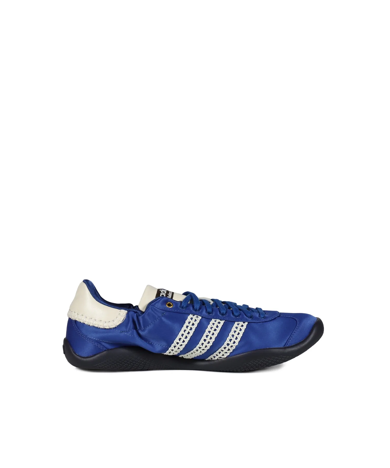 Унисекс кроссовки adidas KARINTHA LO SATIN тёмно-синие — фото 2