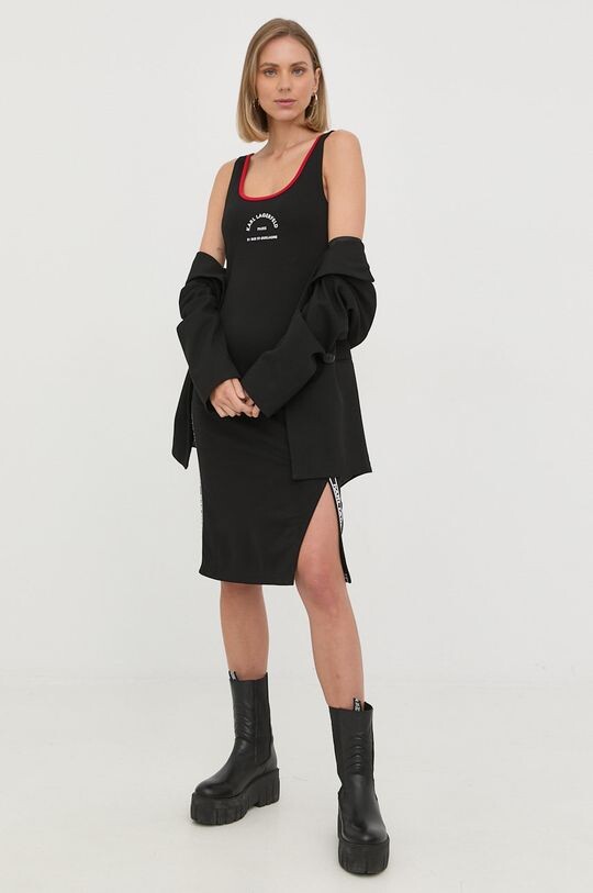

Платье Karl Lagerfeld, черный