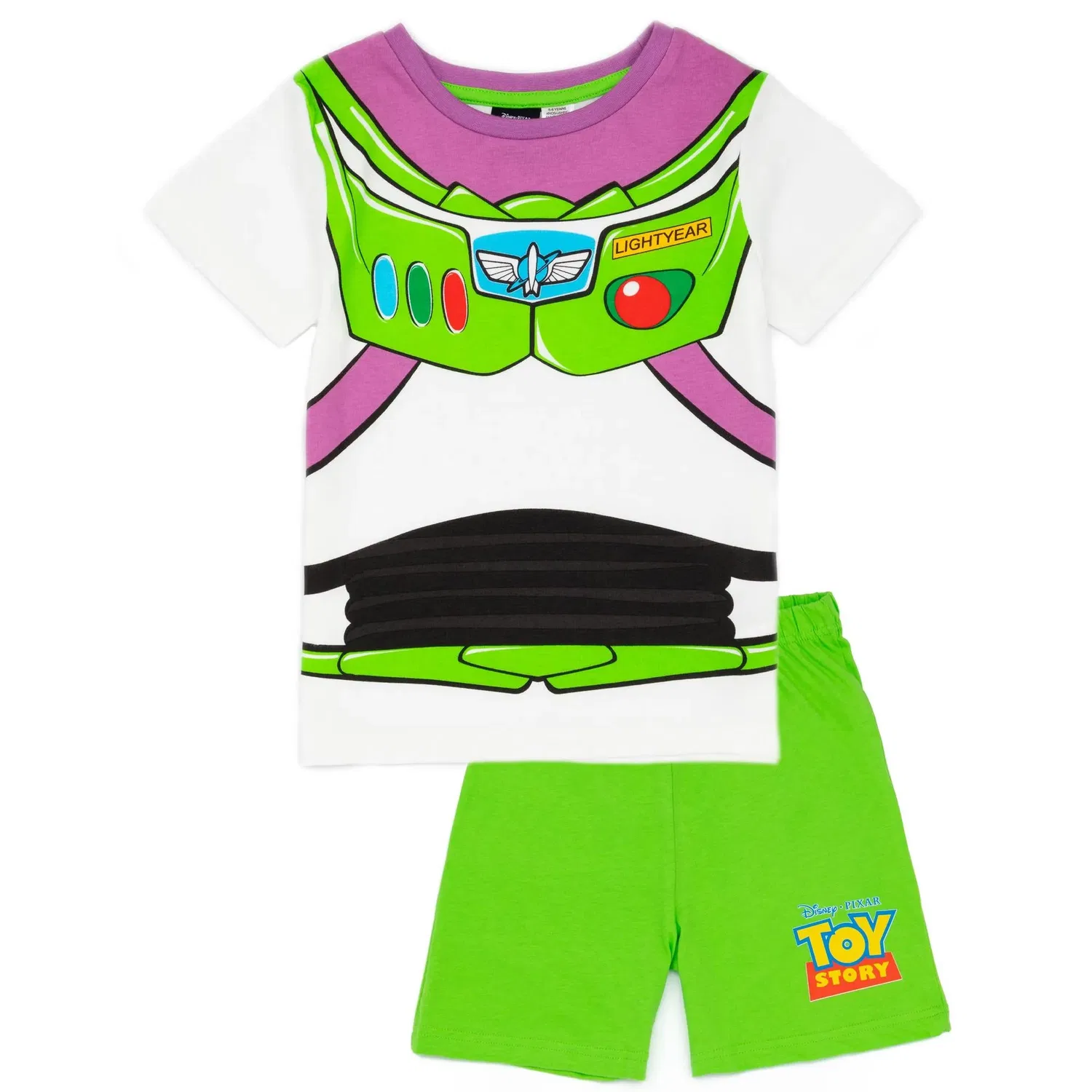 Пижама космический рейнджер Buzz Lightyear Disney, зеленый