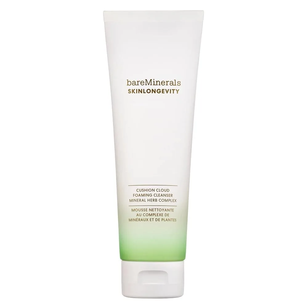 Набор bareMinerals Butter Drench: восстанавливающий насыщенный крем для лица, увлажняющий лосьон для лица и очищающее средство для лица Skinlongevity. — фото 3