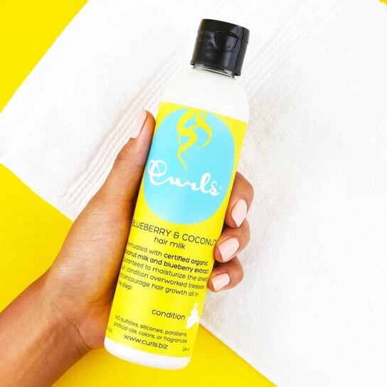 

Молочко для волос Curls, Blueberry & Coconut, кондиционер для волос, 236 мл