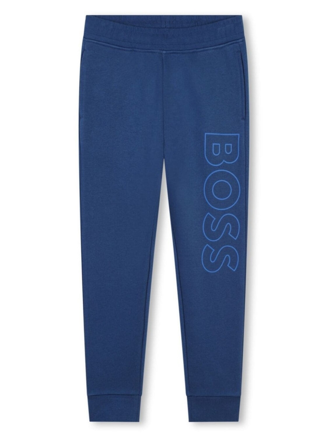 

BOSS Kidswear спортивный костюм с логотипом, синий