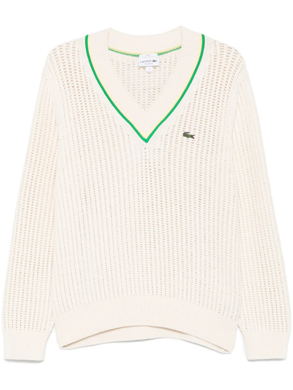 

Свитер с нашивкой-логотипом Lacoste, нейтральный