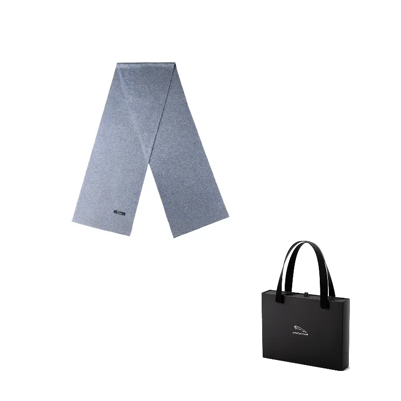 

JAGUAR Вязаный шарф унисекс, Medium Gray