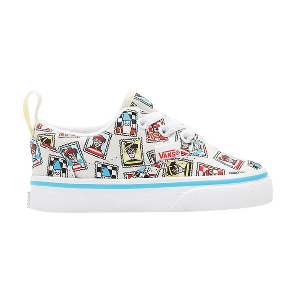 

Кроссовки Where's Waldo x Era Elastic Lace Toddler Vans, мультиколор