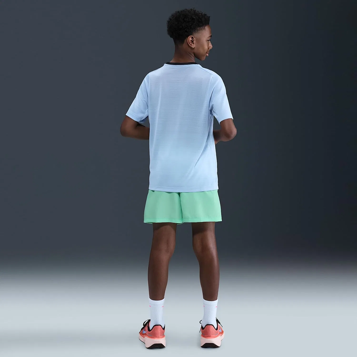 Шорты тренировочные Nike Dri-FIT, Mint Foam/White — фото 4