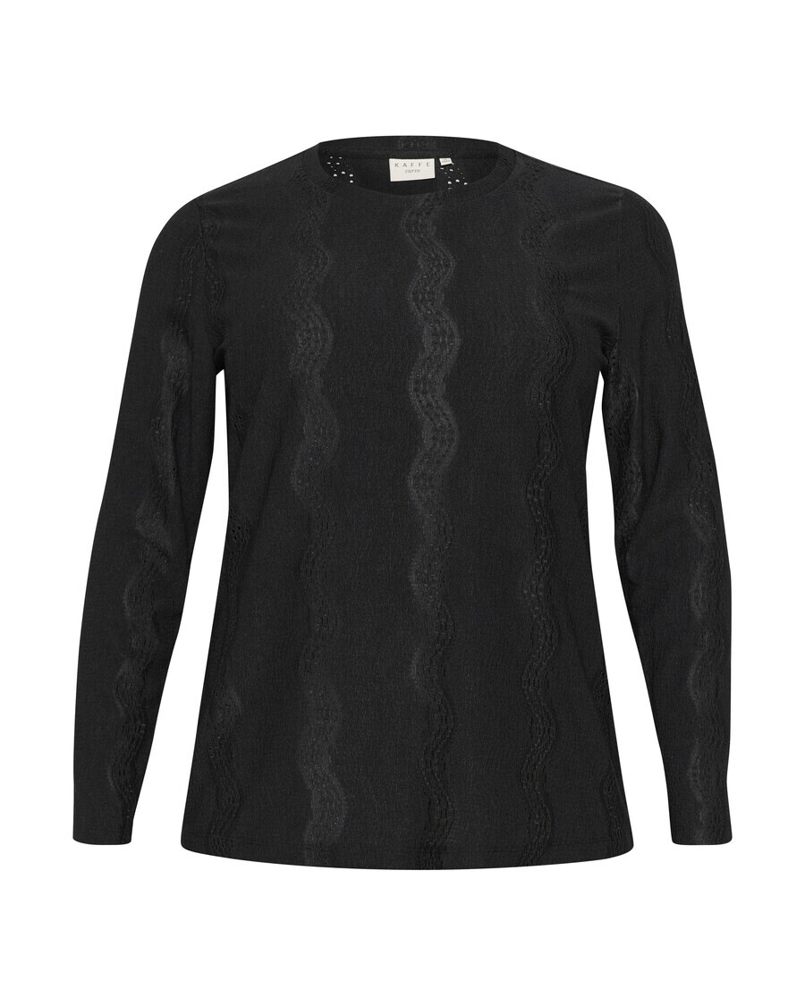 

Блузка KAFFE CURVE Blouse Celina, черный