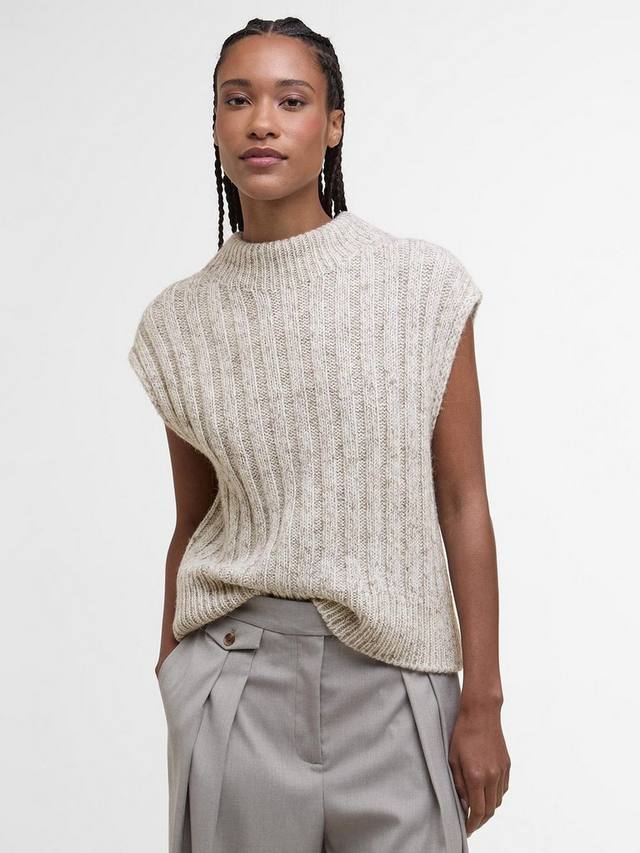 

Анастасия вязаный топ из шерсти Rich Barbour, Beige