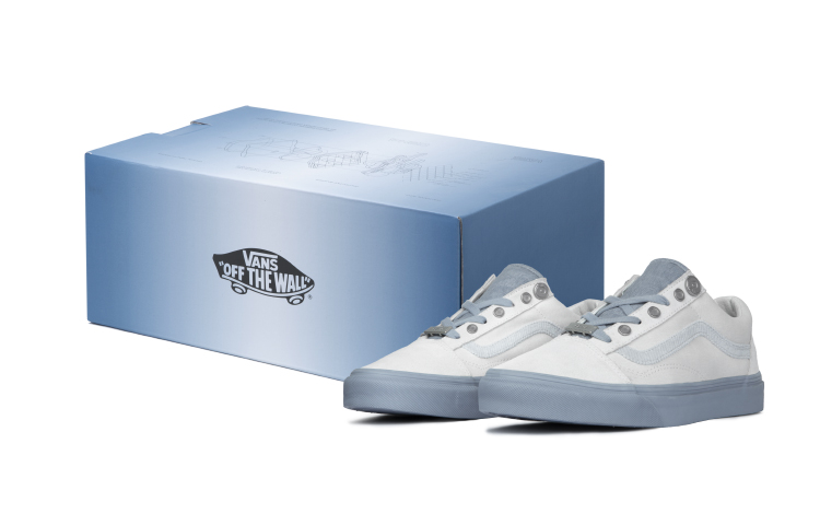 

Кроссовки C2h4 X Vans Old Skool Skateboard Shoes Unisex Low-Top Gray White