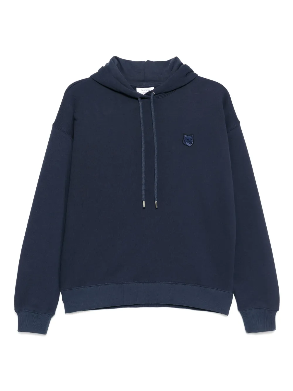 

Худи с нашивкой Bold Fox Head Maison Kitsuné, синий
