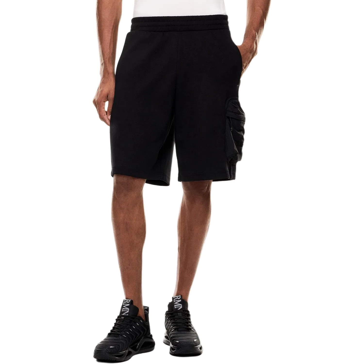 Шорты повседневные Casual Shorts EMPORIO ARMANI черные — фото 3