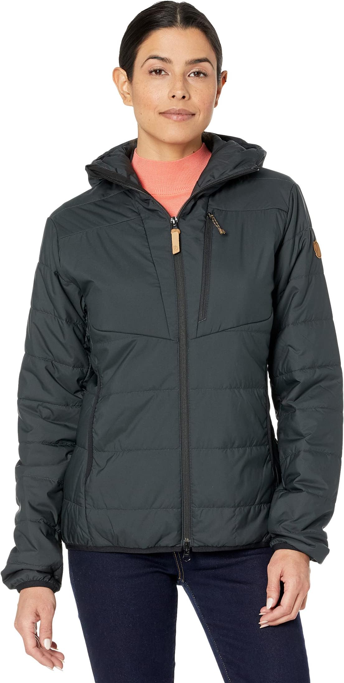 

Худи Fjällräven Keb Padded Hoodie, черный