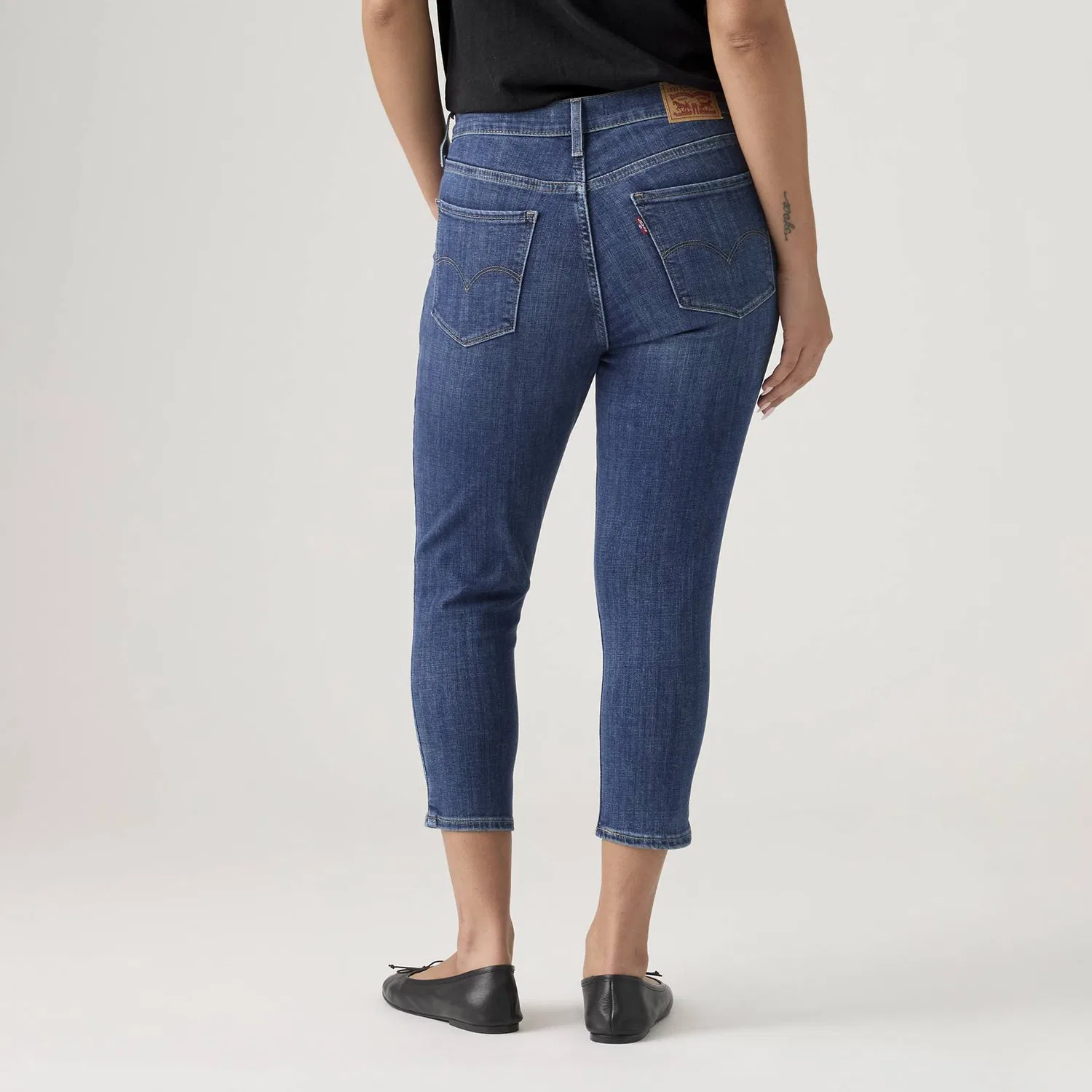 Джинсы Slim Fit Levis Голубые — фото 4