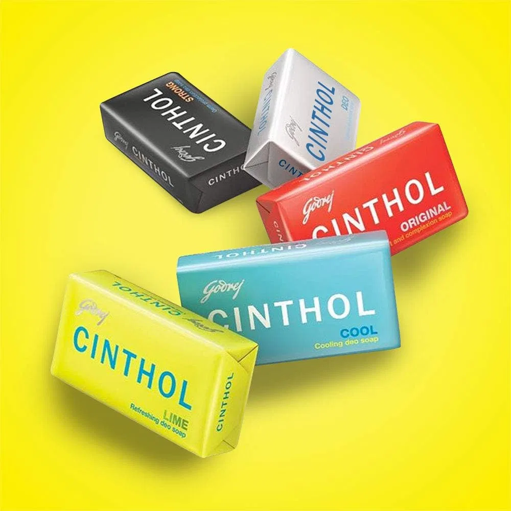 Мыло Cinthol Lime, 75 г, 4 шт. Cinthol — фото 4