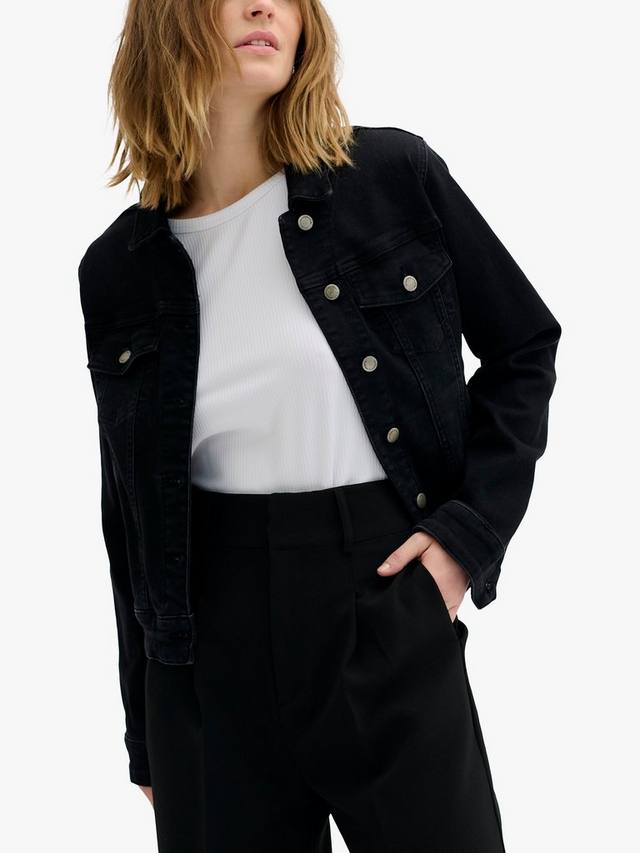 

Джинсовая куртка MY ESSENTIAL WARDROBE, цвет Black Wash