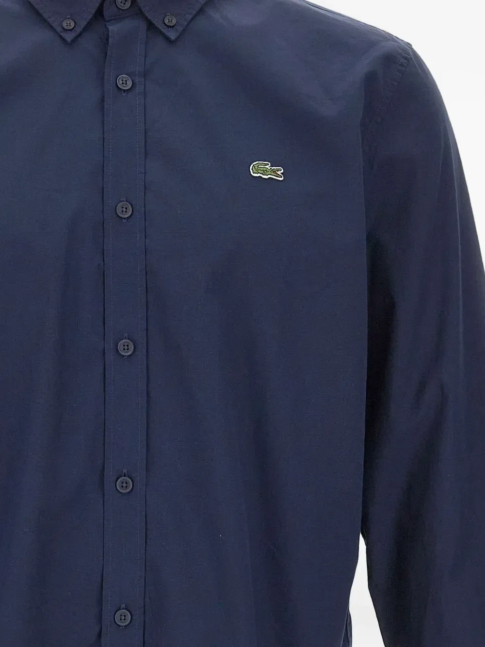 Рубашка на пуговицах из поплина Lacoste, синий — фото 2