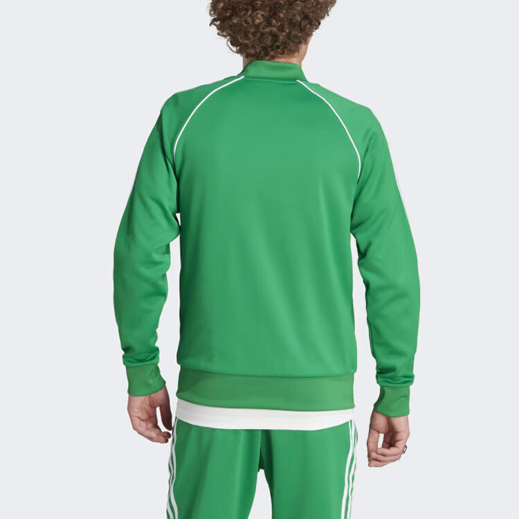 Adicolor Classics SST Track Jacket Green Adidas Originals, зеленый — фото 3