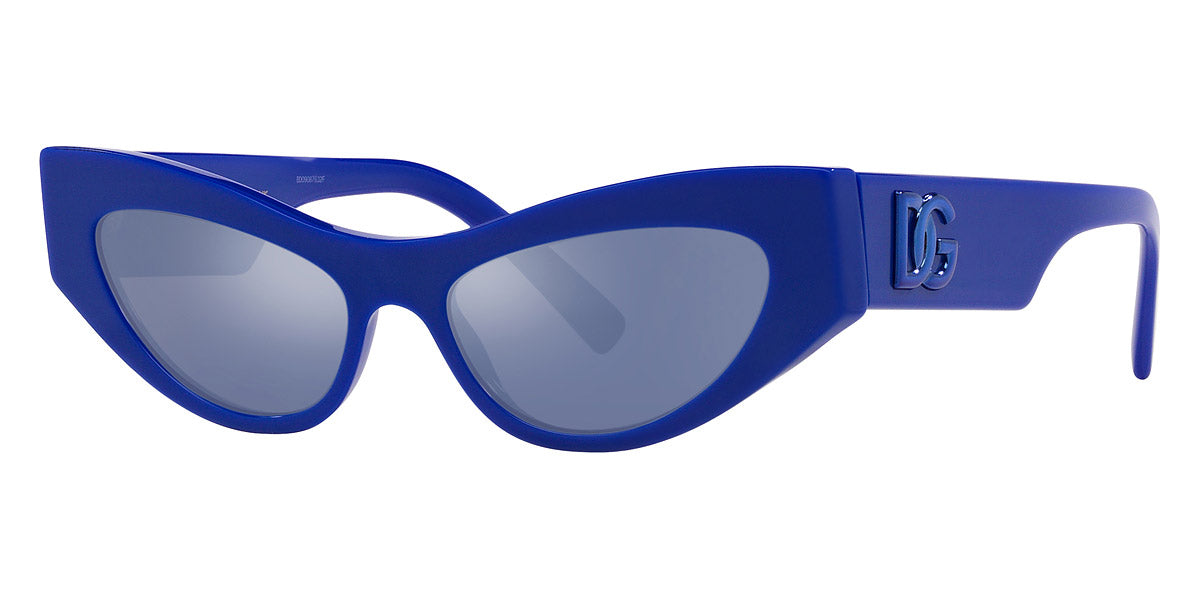 

Солнцезащитные очки женские Dolce & Gabbana 52 мм синего цвета DG4450F-31191U-52