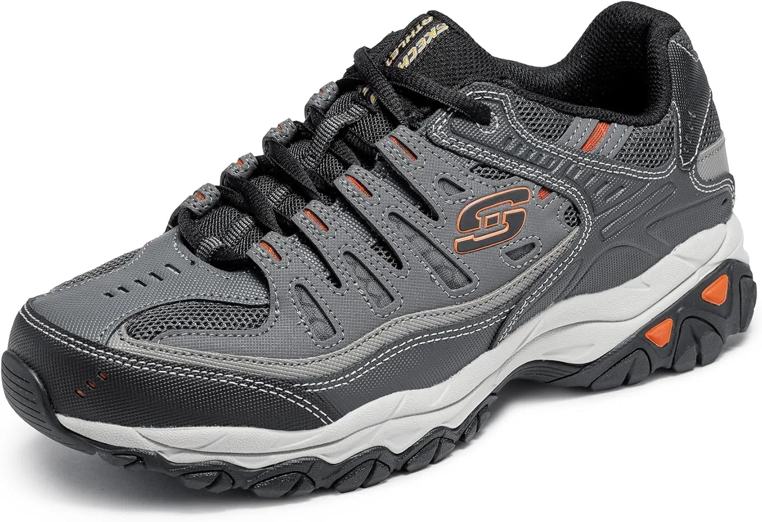 Мужские кроссовки Skechers Sport Afterburn Memory Foam Lace, Charcoal