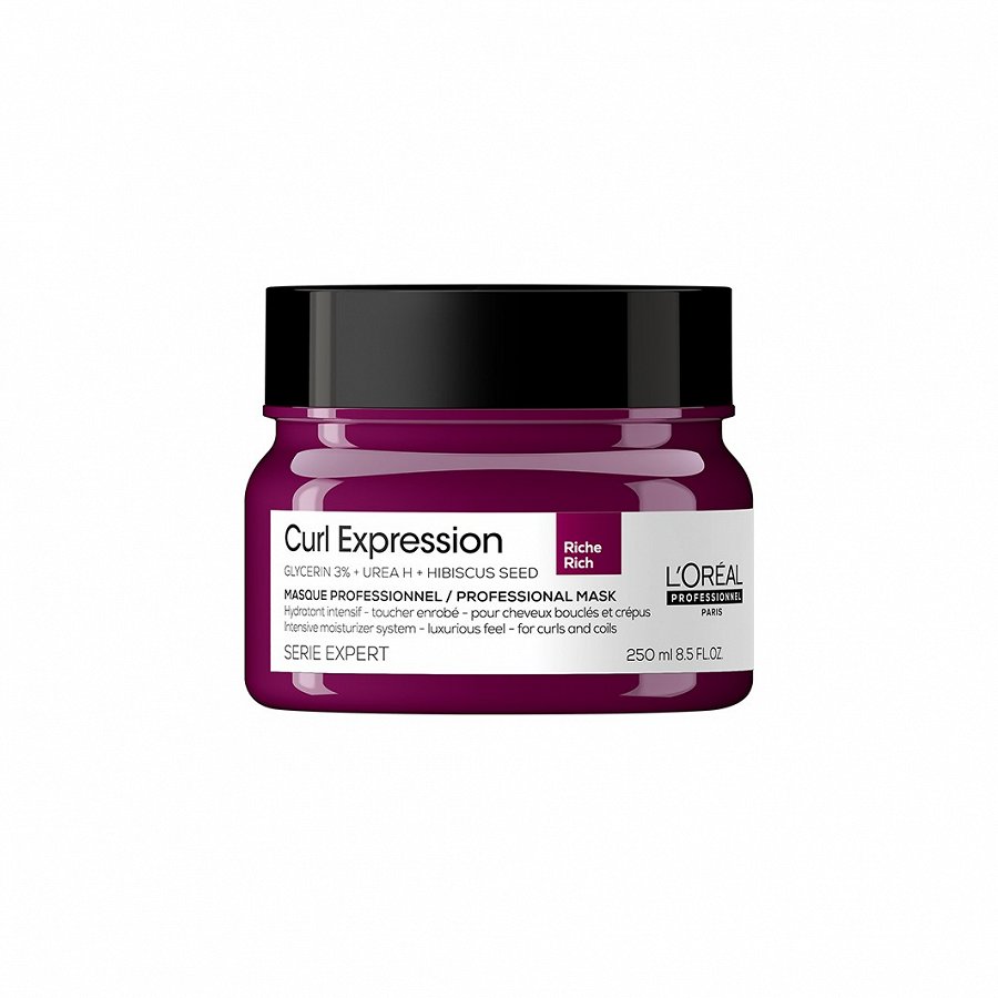 

Интенсивно увлажняющая маска для вьющихся волос curl expression intensive moisturizer rich mask L′Oréal Professionnel Paris, 250 мл