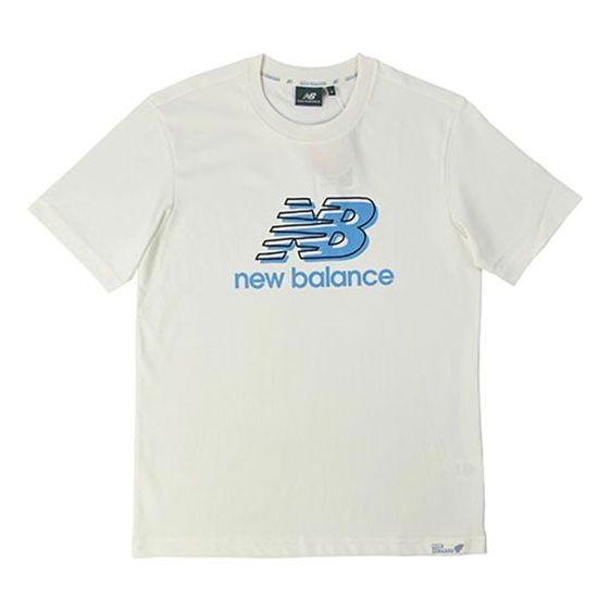 

Футболка с логотипом Essentials New Balance, белый