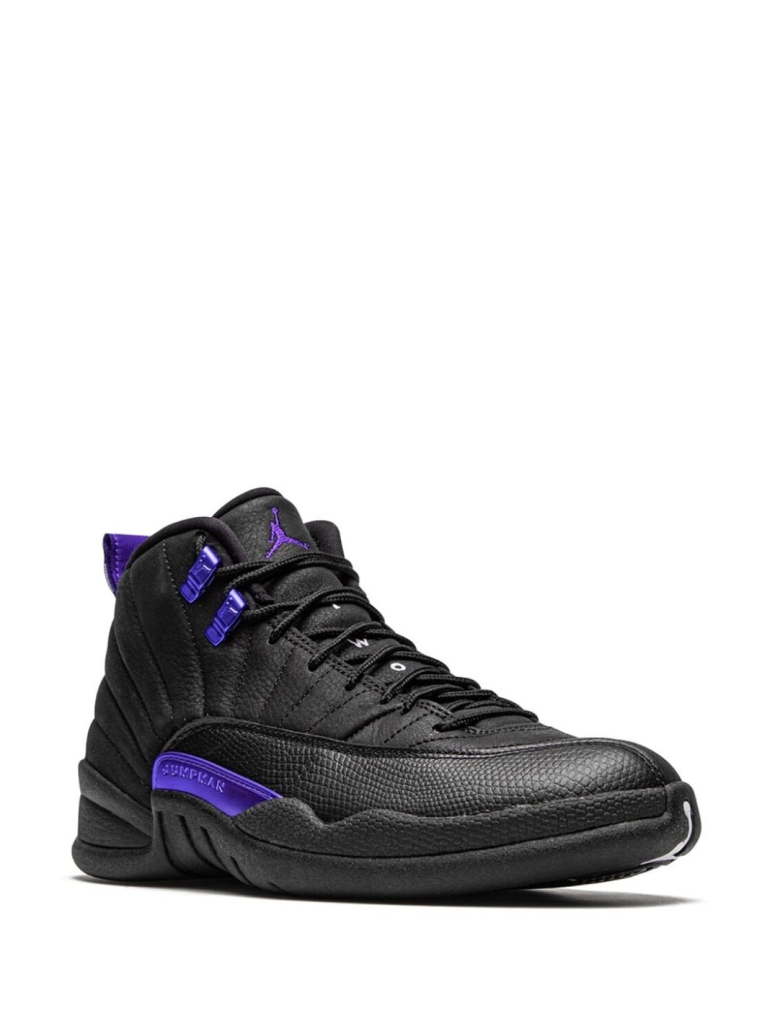 Кроссовки Jordan Air Jordan 12 Retro, черный/темно-сиреневый — фото 2