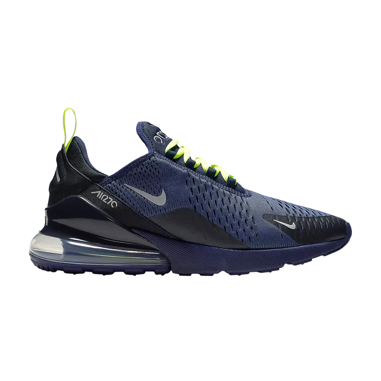 

Кроссовки Nike Air Max 270 'Navy Volt', синий