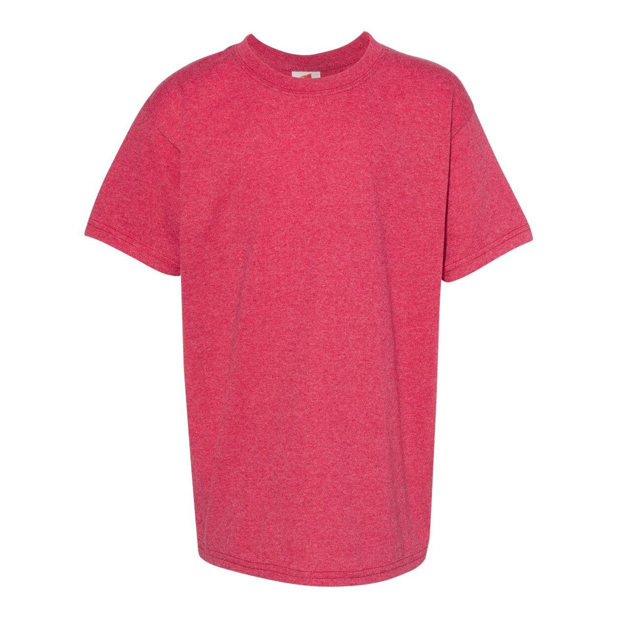 

Молодёжная футболка Hanes Ecosmart, цвет Heather Red