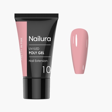 

Полигель 10 Pretty In Pink 30 мл Nailura