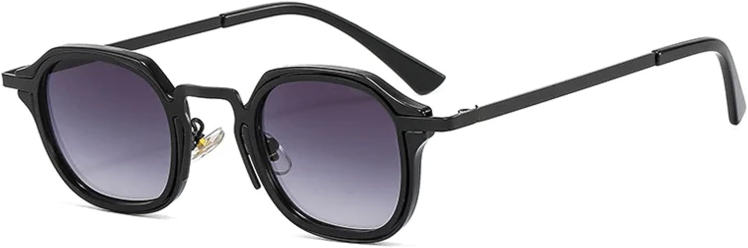 

Солнцезащитные очки с защитой UV400 | Маленькая панк-оправа для мужчин, леопардовый принт, черный цвет | для женщин и мужчин, для занятий спортом на открытом воздухе и вождения DSVIGF, Black Doublegrey