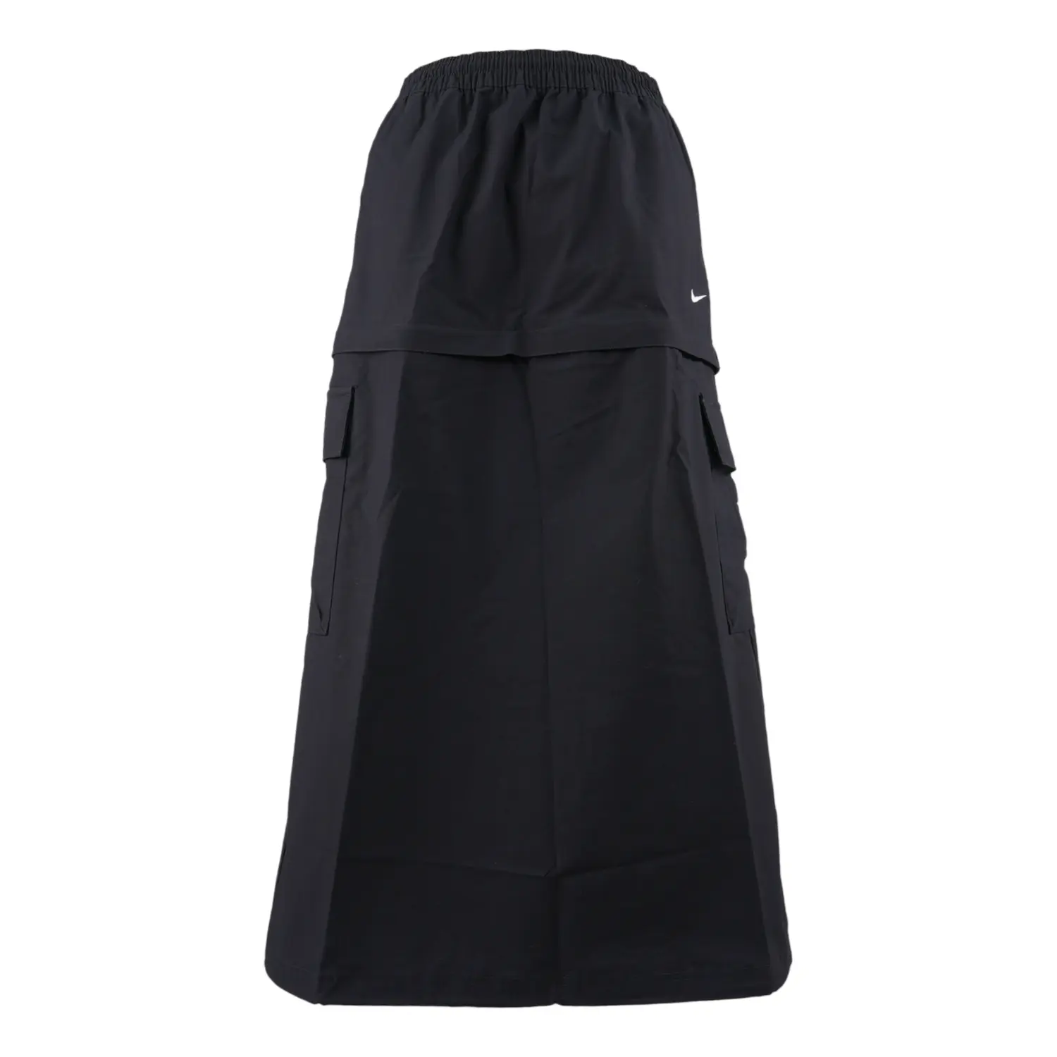 

Юбка (WMNS) Nike Sportswear Essential Mid-Rise Woven Cargo Midi Skirt Asia Sizing 'Black' FV7504-010, черный