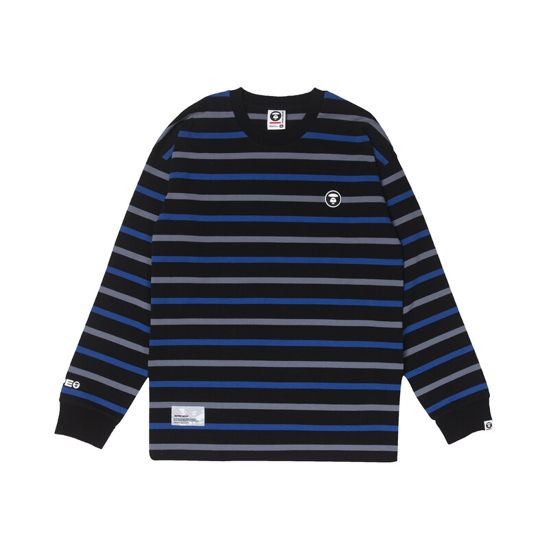 

Футболка мужская Aape, черный/синий