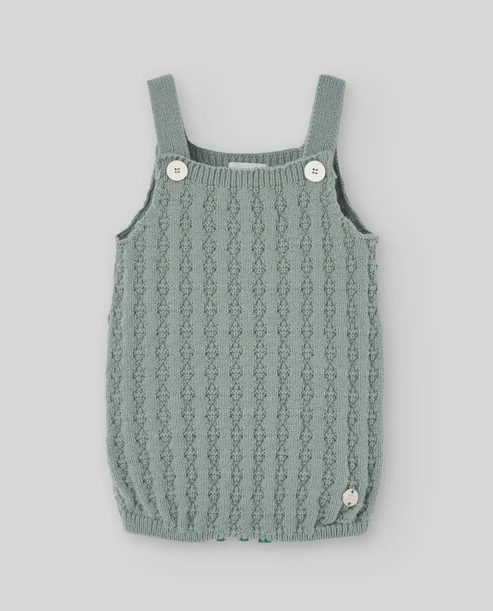 

Вязаный комбинезон для младенцев коллекции Camino PAZ Rodríguez, бирюзовый