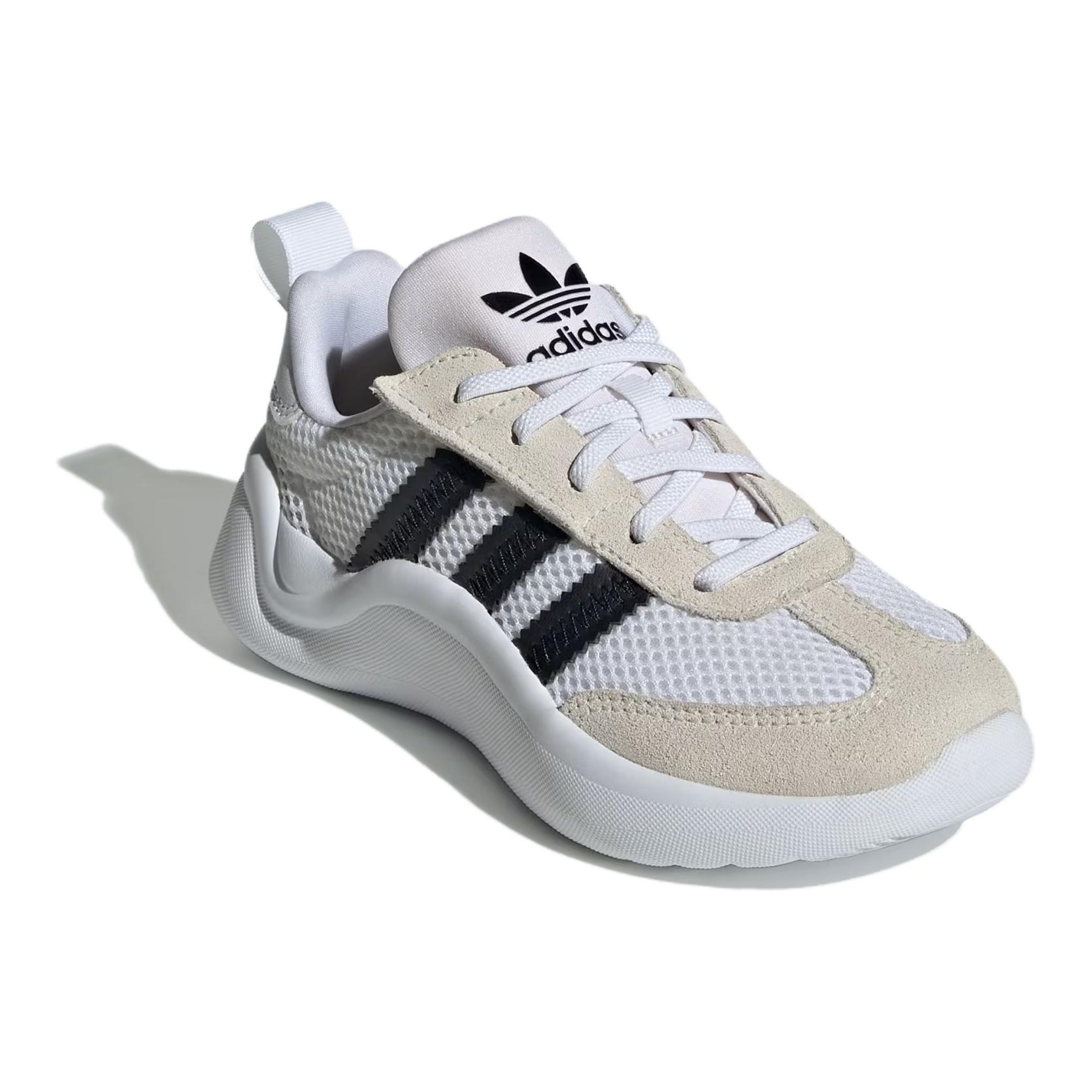 Adidas AdiFOM 70s с удобной застёжкой EL C Adidas Originals, белый/черный — фото 4