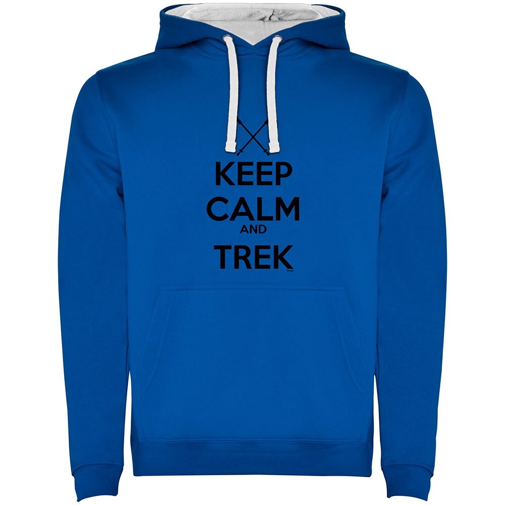 

Худи Kruskis Keep Calm And Trek Two-Colour, синий