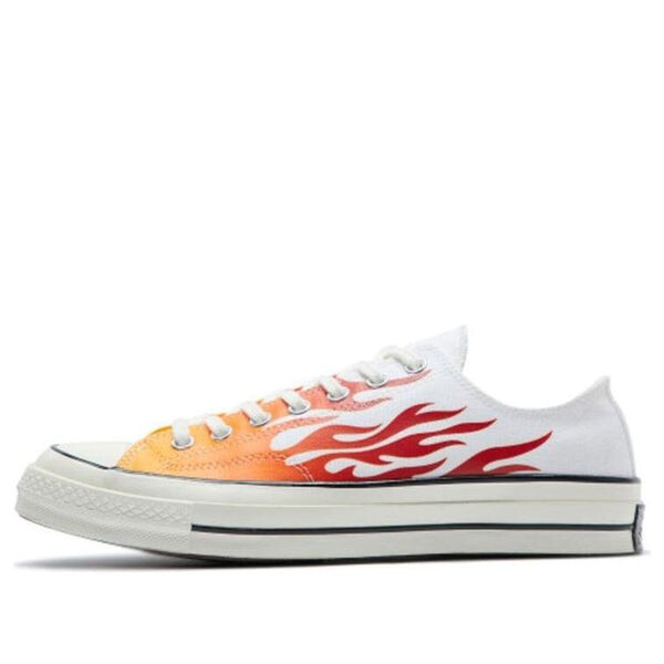 

Кроссовки chuck 70 low 'flames' Converse, красный