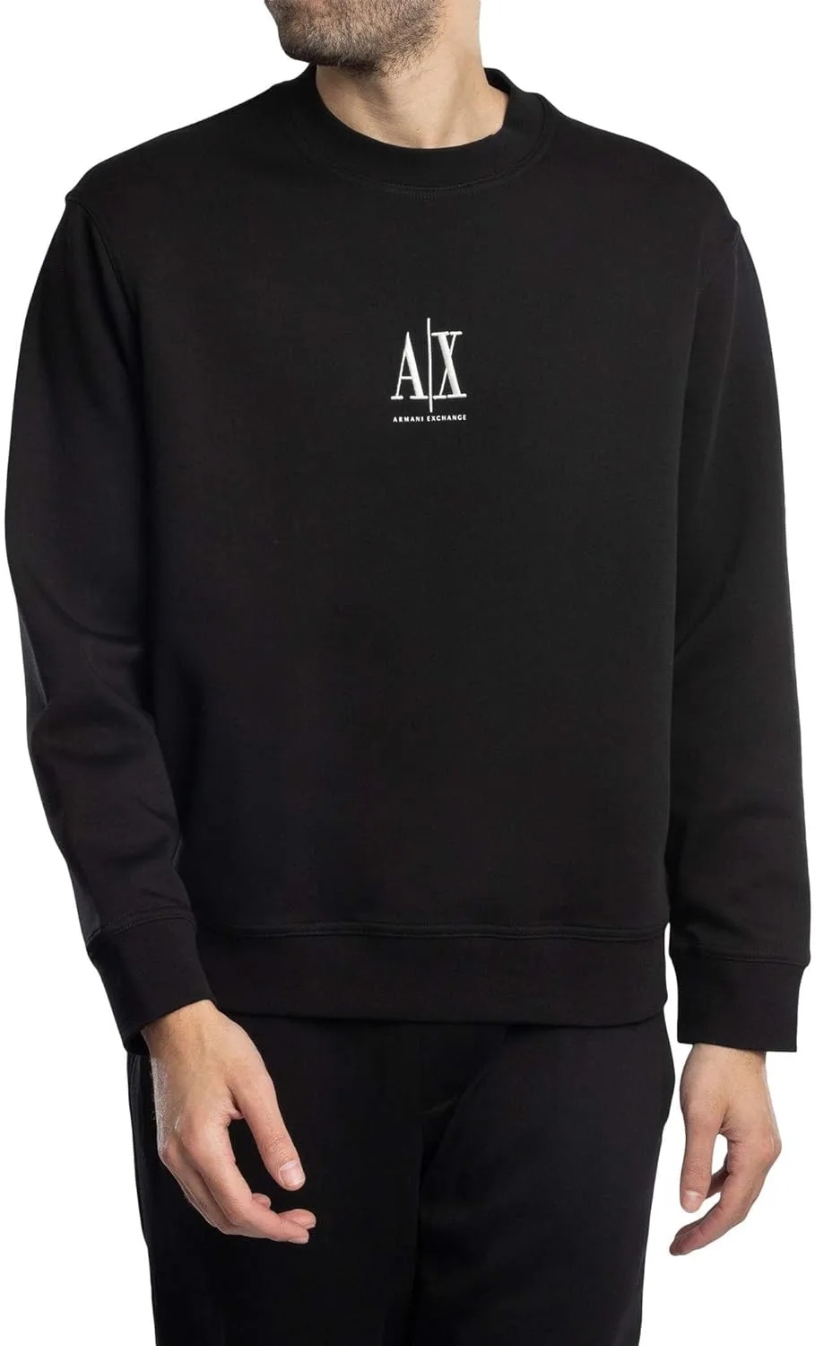 

Armani Exchange мужской свитшот с логотипом Icon