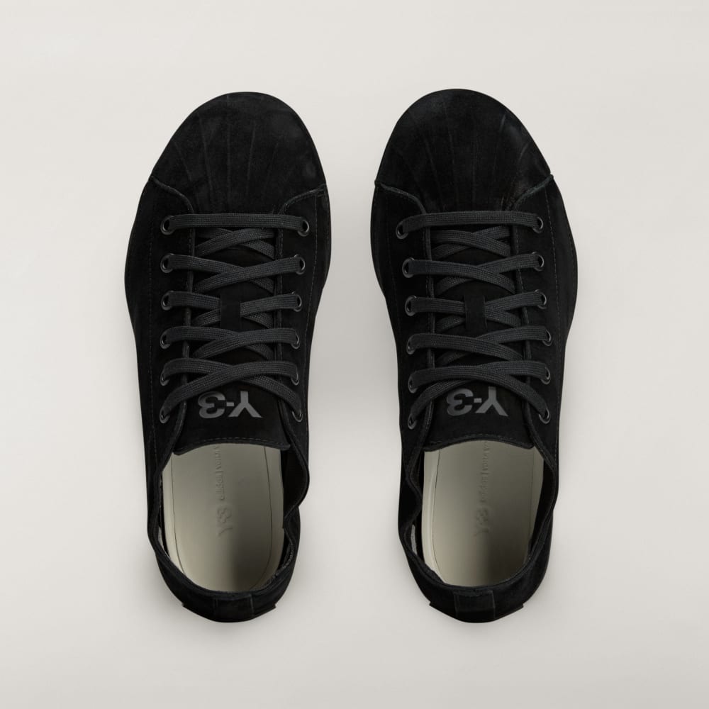 Кроссовки Adidas Y-3 NIZZASTAR LO, цвет Black/Black/Black — фото 2